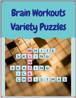 Book cover for Brain Workouts Variety Puzzles