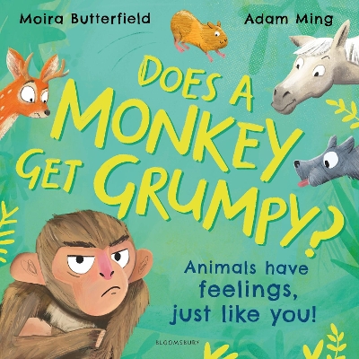 Book cover for Does A Monkey Get Grumpy?