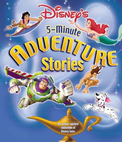 Book cover for Disney's Five Minute Adventure Stories