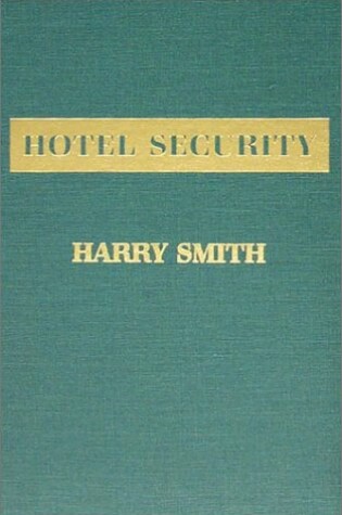 Cover of Hotel Security