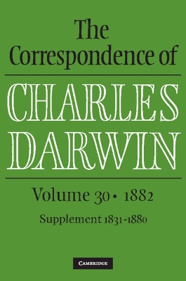 Book cover for Volume 30, 1882