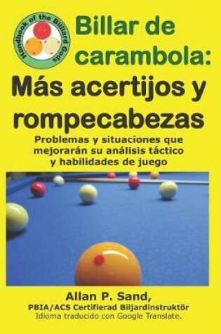 Cover of Billar de Carambola - M s Acertijos Y Rompecabezas