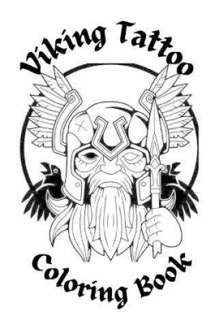 Cover of Viking Tattoo Coloring Book