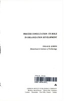 Book cover for Process Consultation