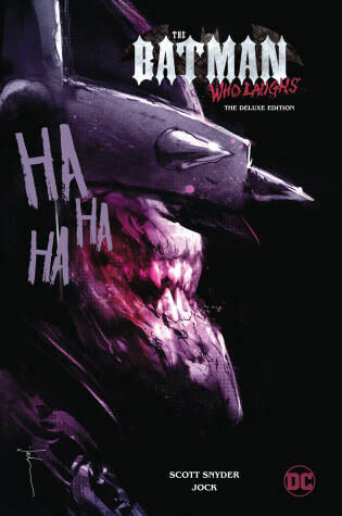 Book cover for The Batman Who Laughs Deluxe Edition
