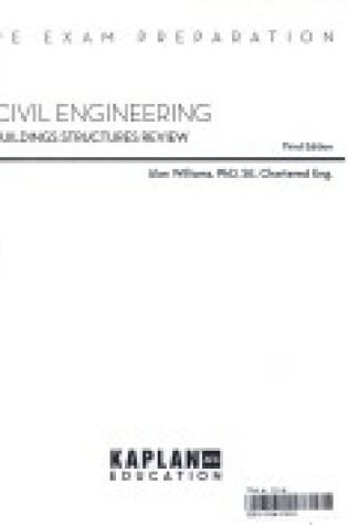 Cover of Civil Engineering: Building Structures Review