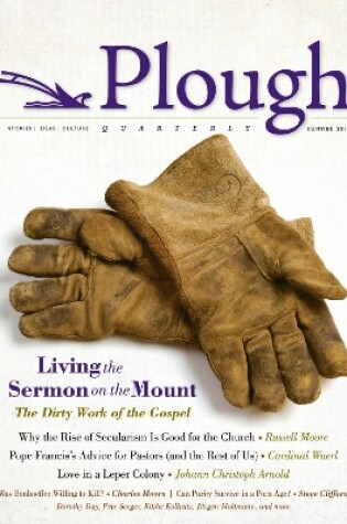Cover of Plough Quarterly No. 1