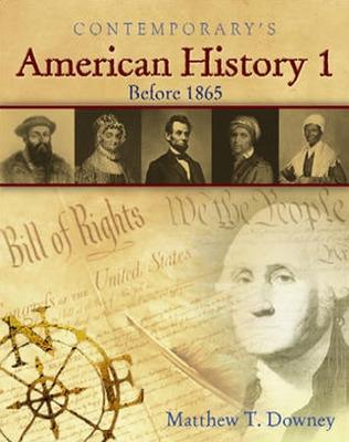 Cover of American History 1 (Before 1865), Softcover Student Edition with CD-ROM