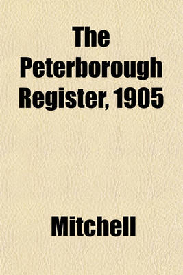 Book cover for The Peterborough Register, 1905