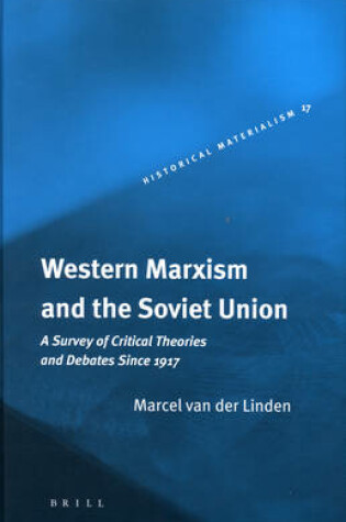 Cover of Western Marxism and the Soviet Union