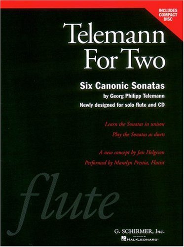 Book cover for Telemann for Two
