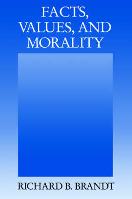 Book cover for Facts, Values, and Morality