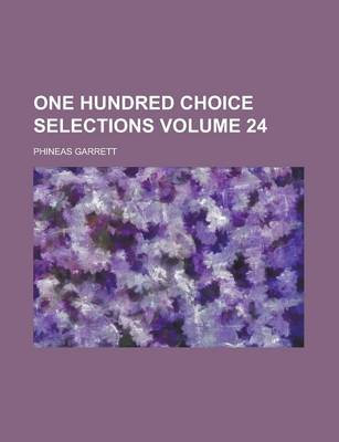 Book cover for One Hundred Choice Selections Volume 24