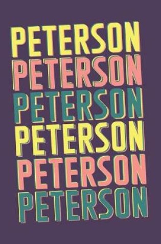 Cover of Peterson Notebook