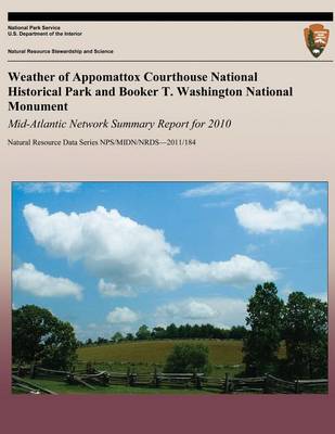 Cover of Weather of Appomattox Courthouse National Historical Park and Booker T. Washington National Monument