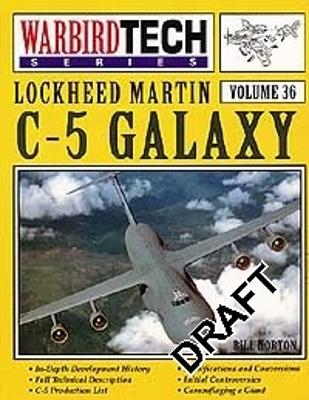 Cover of WarbirdTech 36: Lockheed Martin C-5 Galaxy