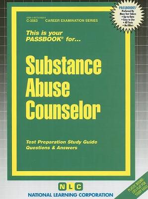 Book cover for Substance Abuse Counselor