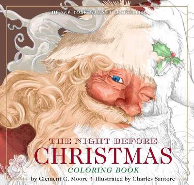 Cover of The Night Before Christmas Coloring Book