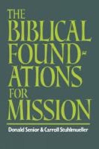 Cover of The Biblical Foundations for Mission