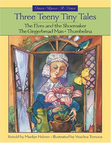 Book cover for Three Teeny Tiny Tales