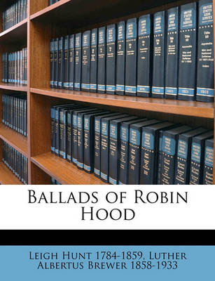 Book cover for Ballads of Robin Hood