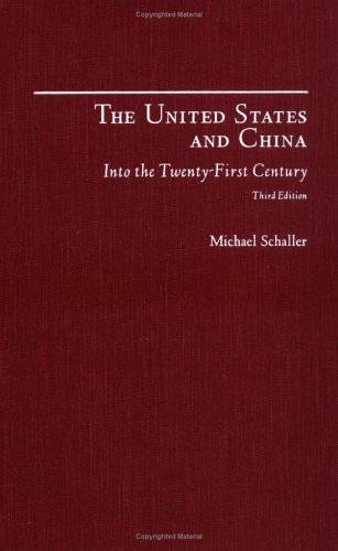 Book cover for The United States and China