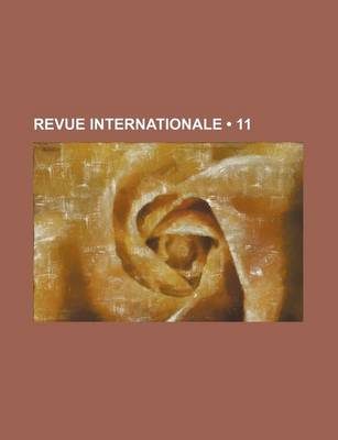 Book cover for Revue Internationale (11 )