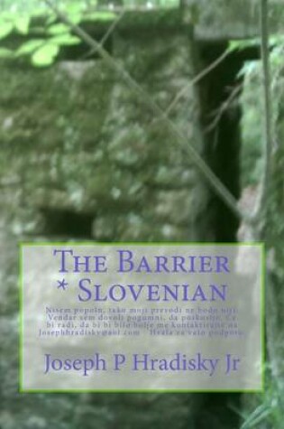 Cover of The Barrier * Slovenian