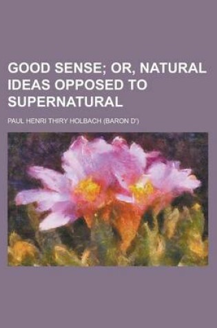 Cover of Good Sense