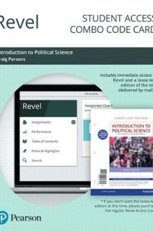 Cover of Revel for Introduction to Political Science -- Combo Access Card