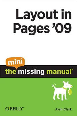 Book cover for Layout in Pages '09: The Mini Missing Manual