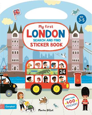 Cover of My First Search and Find London Sticker Book