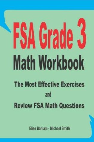 Cover of FSA Grade 3 Math Workbook