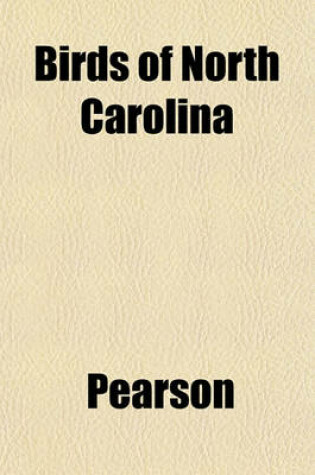 Cover of Birds of North Carolina