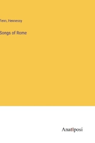 Cover of Songs of Rome