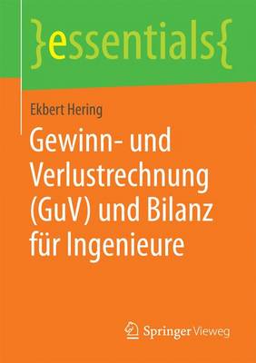 Book cover for Gewinn- Und Verlustrechnung (Guv) Und Bilanz Fr Ingenieure