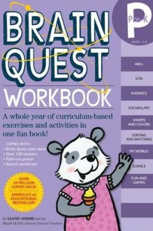 Cover of Brainquest Pre-K Workbook Ages 4-5