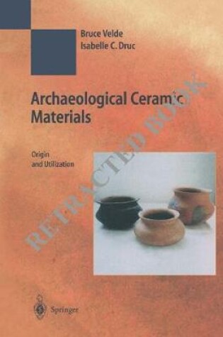 Cover of Archaeological Ceramic Materials