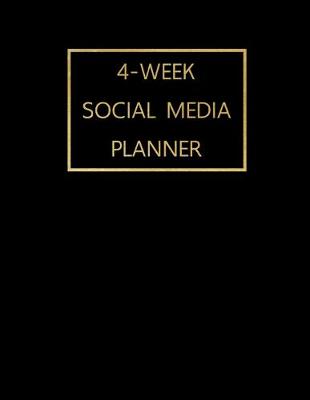 Cover of 4-Week Social Media Planner