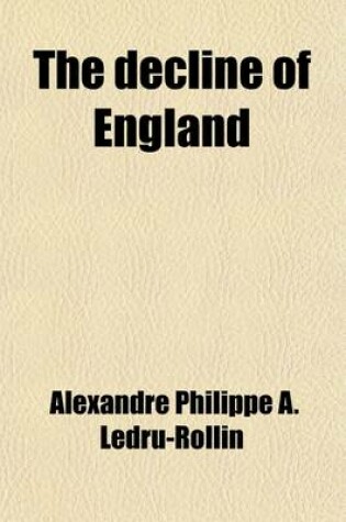 Cover of The Decline of England