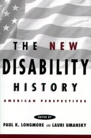 Cover of The New Disability History