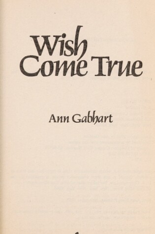 Cover of Wish Come True