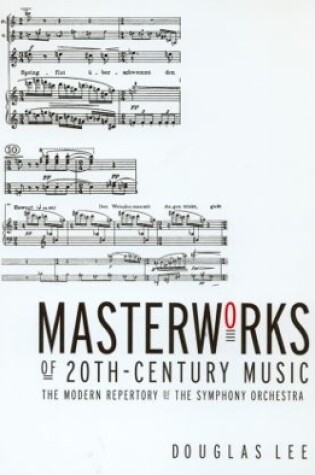 Cover of Masterworks of 20th-Century Music