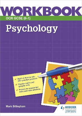 Book cover for OCR GCSE (9-1) Psychology Workbook