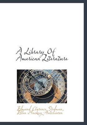 Book cover for A Library of American Literature