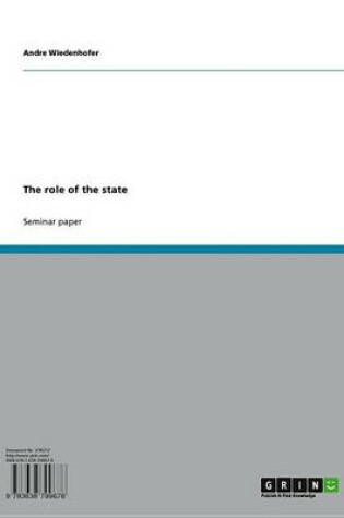 Cover of The Role of the State
