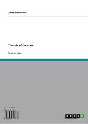 Book cover for The Role of the State