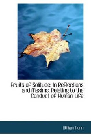 Cover of Fruits of Solitude