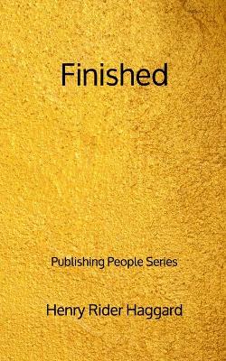 Book cover for Finished - Publishing People Series