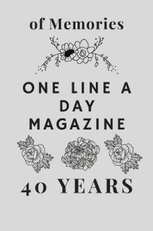 Cover of One Line A Day Magazine